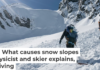 Backcountry skiing can be risky, particularly after heavy, wet snow. AscentXmedia/E+ via Getty Images